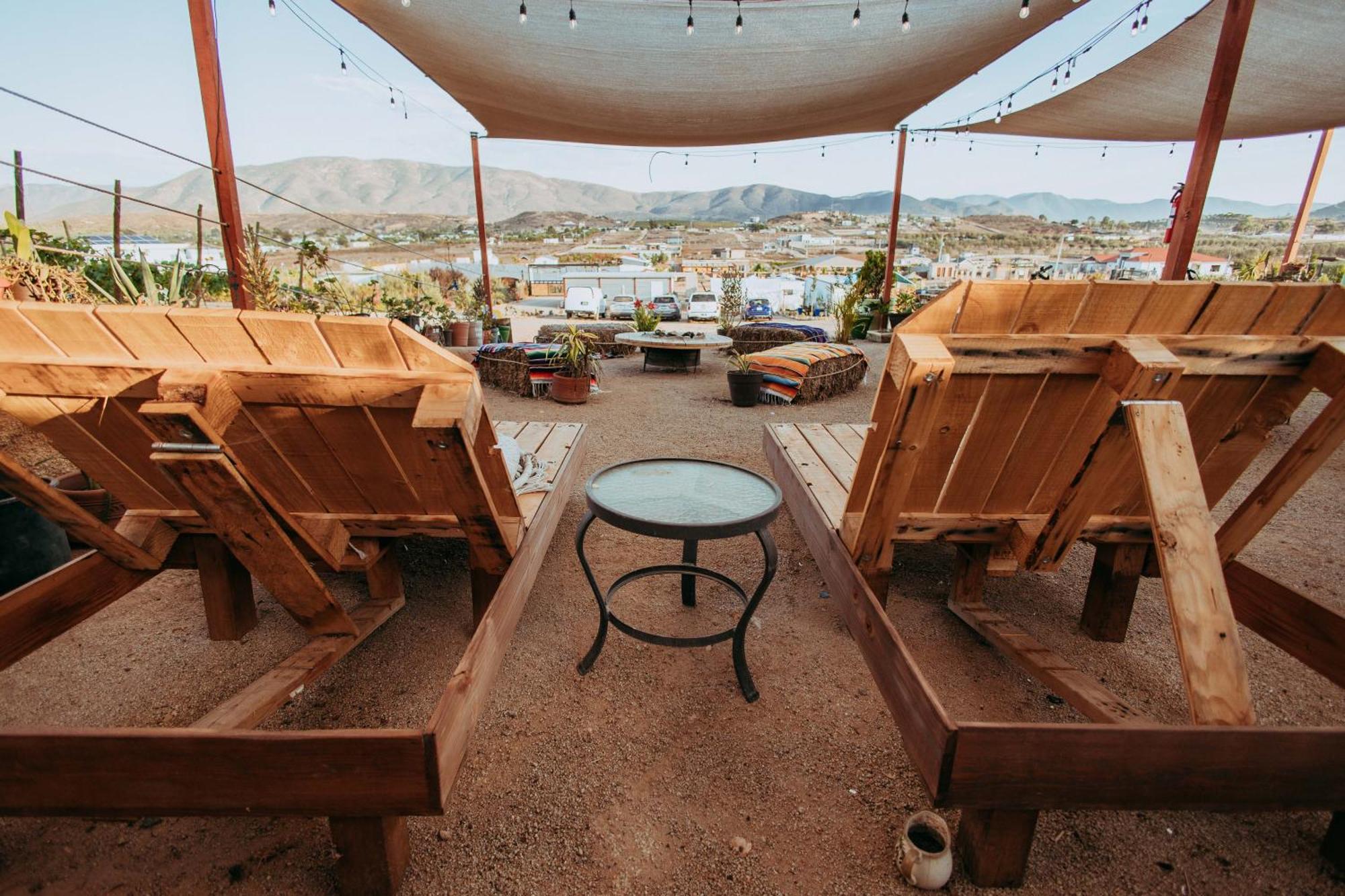Villa Loar, Valle De Guadalupe El Porvenir Eksteriør bilde
