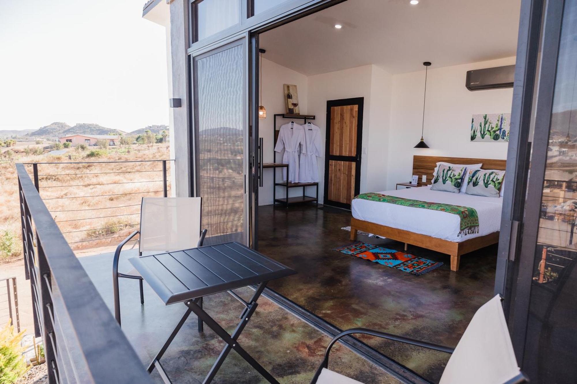 Villa Loar, Valle De Guadalupe El Porvenir Eksteriør bilde