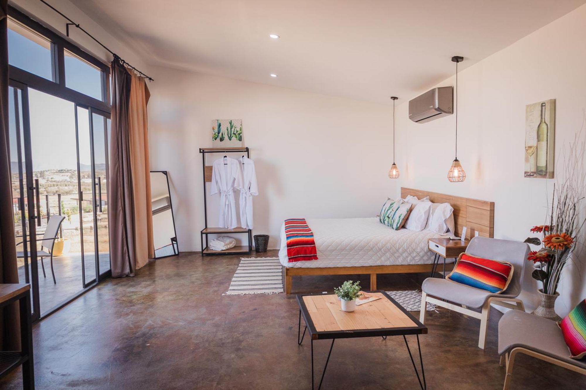 Villa Loar, Valle De Guadalupe El Porvenir Eksteriør bilde